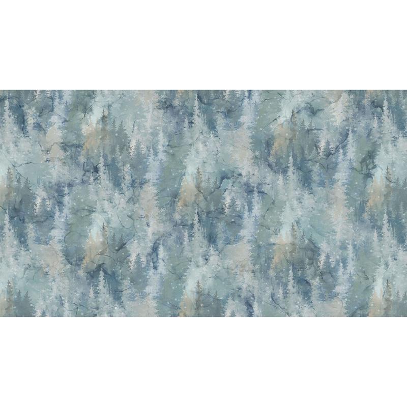 Highland View ~ remnant ~ Trees ~ DP27589-42 Light Blue
