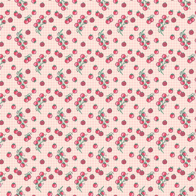 Oven Fresh ~ Tomato ~ 91134-21 Pink