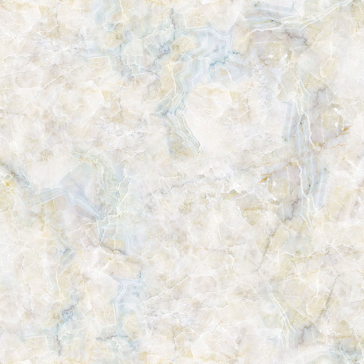 Running Free ~ 25" remnant ~ Veined Marble ~ DP28593-11 Cream Blue