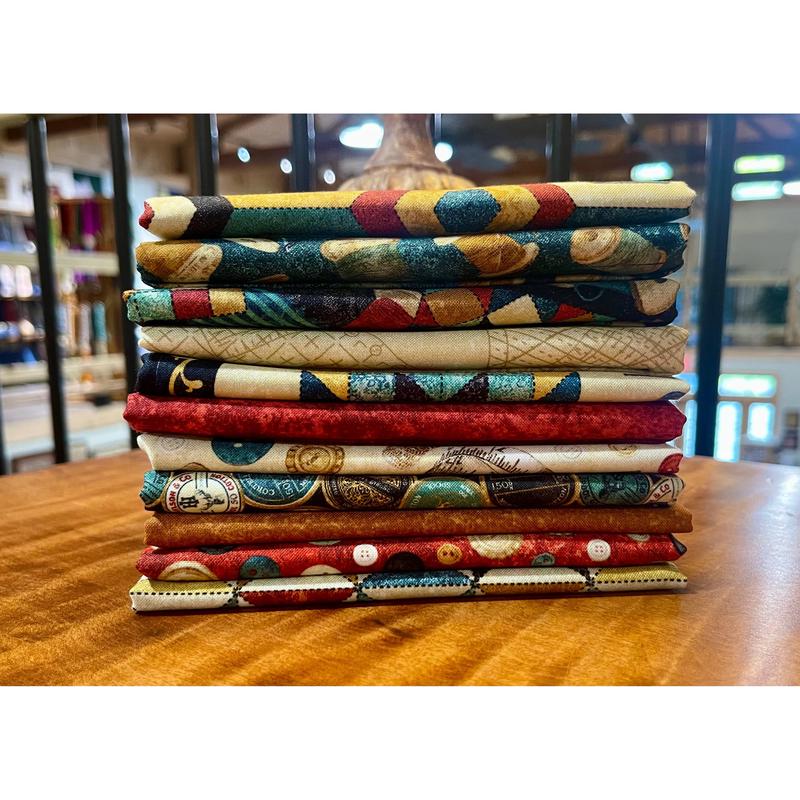 Stonehenge Stitchin' ~ Fat Quarter Bundle 11 pcs