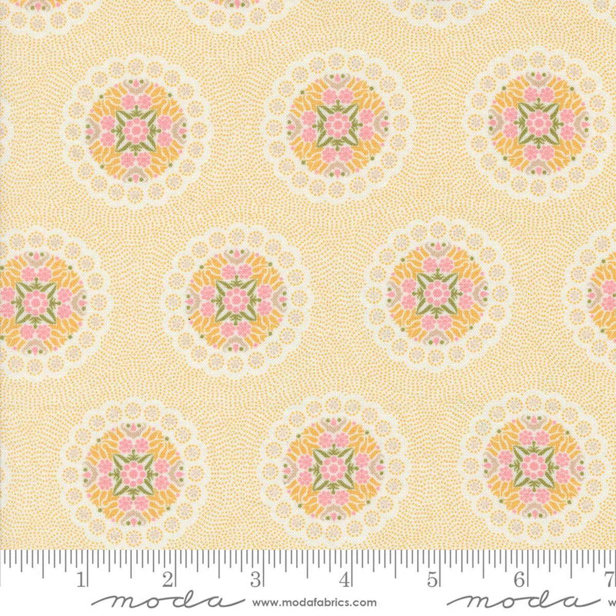 Sunday Brunch ~ Crepe Geometrics Blender Medallion ~ 30752 13 Mimosa