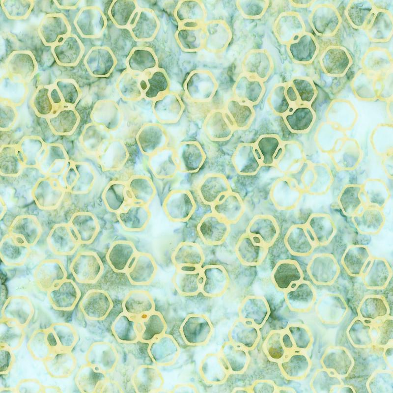 Watercolor Daisies ~ BT23243-321 Artichoke