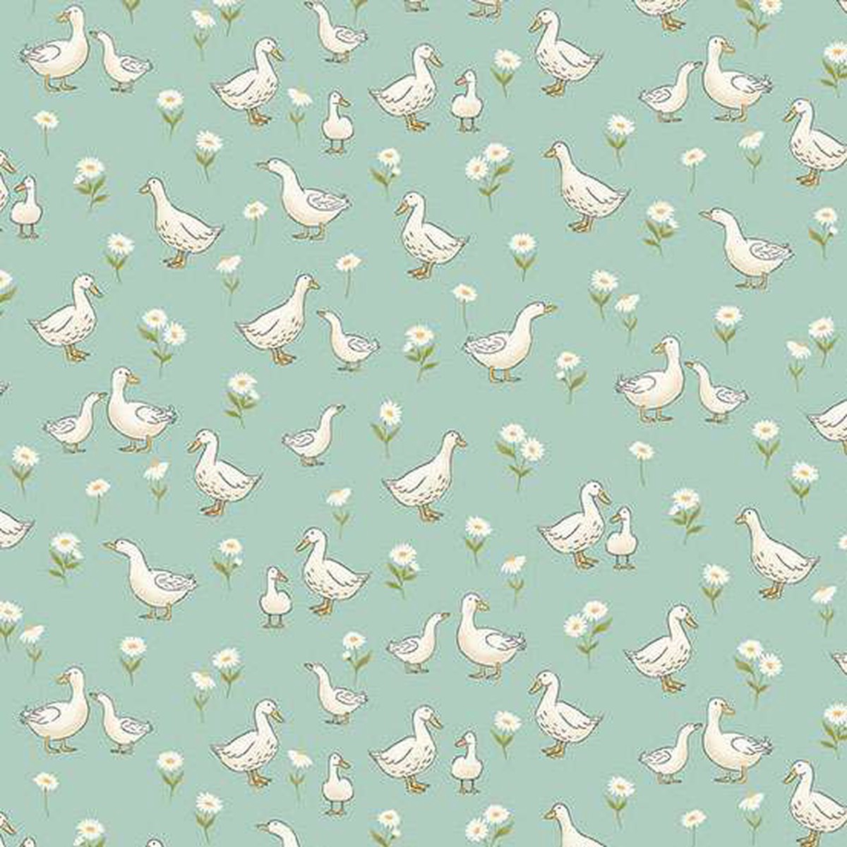 Little Ones ~ Ducks ~ MU 190 G Green