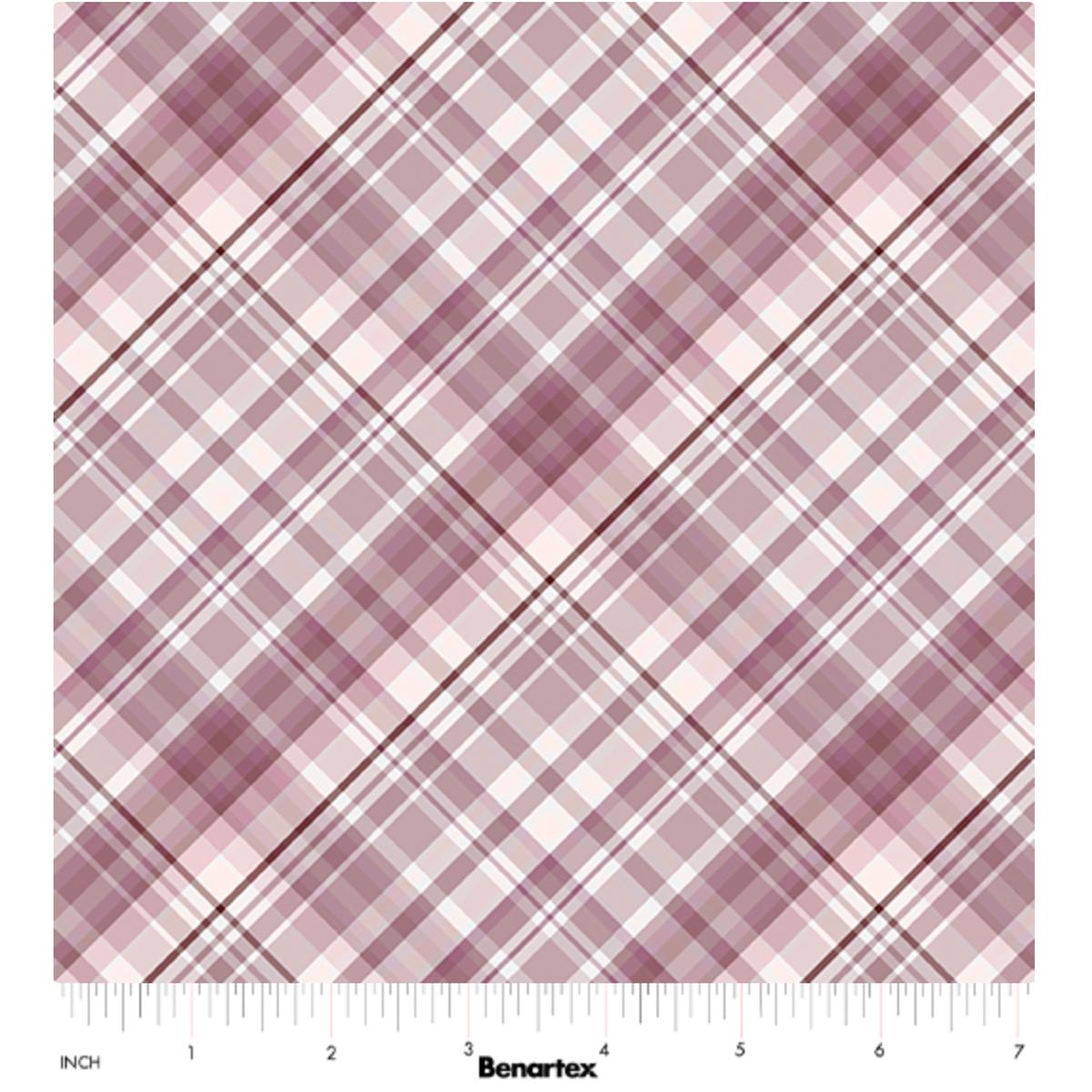 Sweet Meadow ~ Garden Plaid ~ 15044 65 Mauve