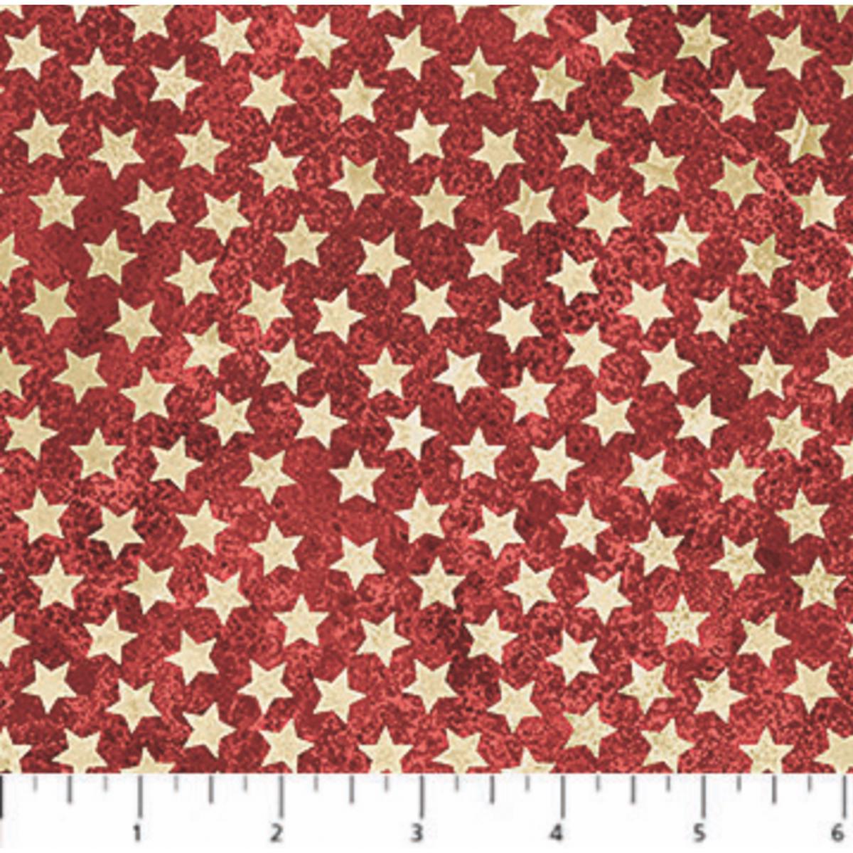 America 250 ~ Stars ~ 28375 24 Red-Beige
