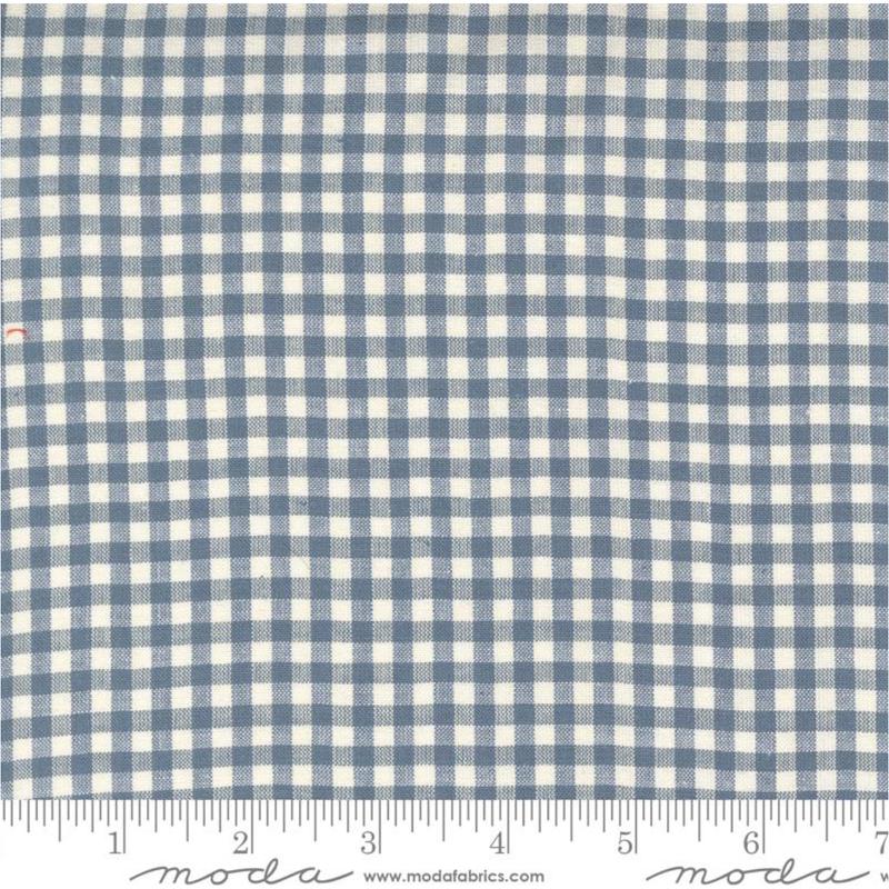 FG Woven Ginghams ~ 12223 22 Woad Pearl