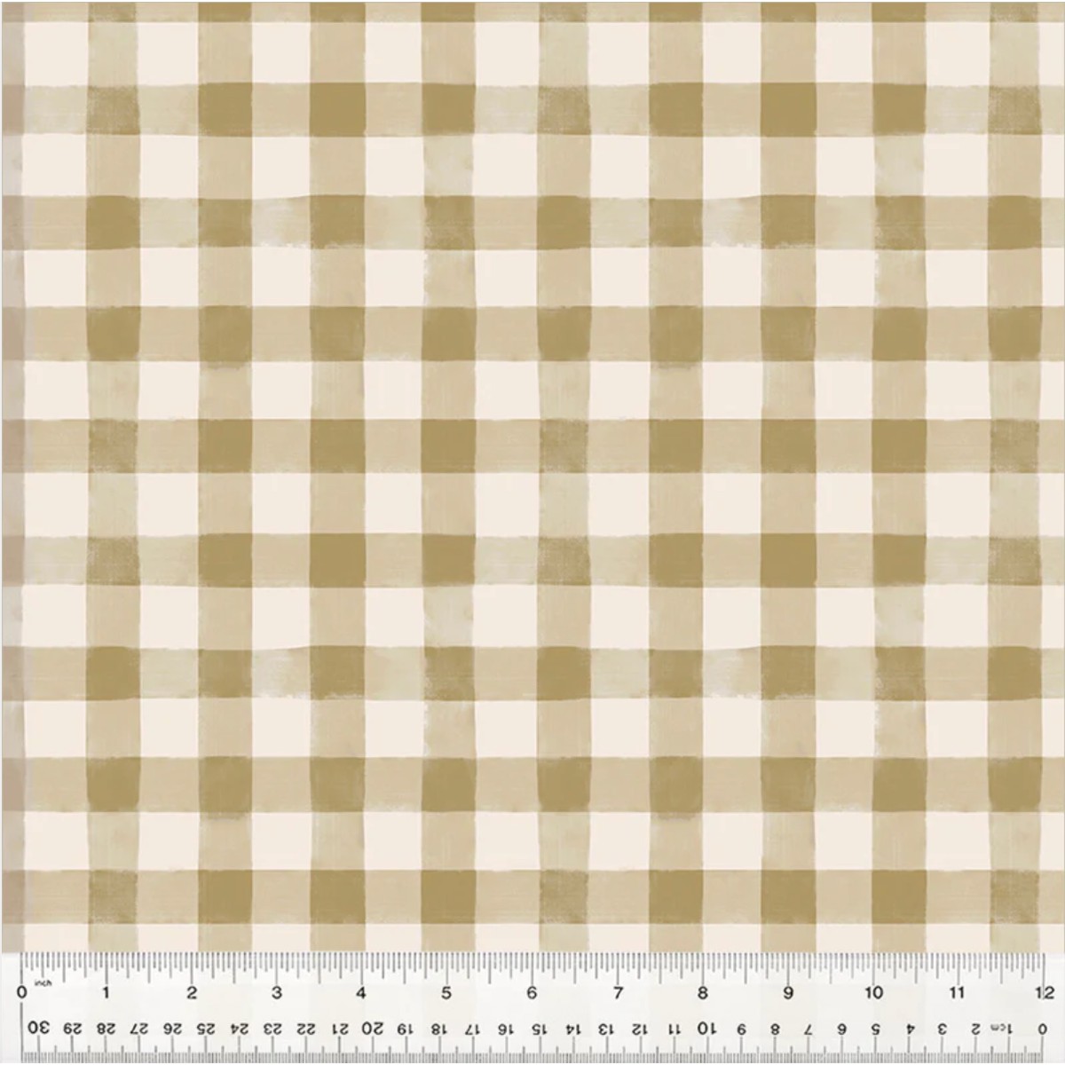 Highland Hooves ~ Picnic Plaid 54463-3 Wheat