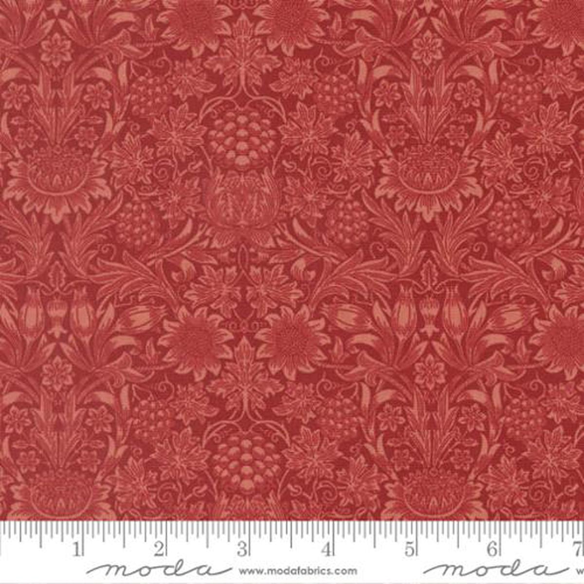 Morris Muse ~ Sunflower Damask ~ 13386 16 Russet