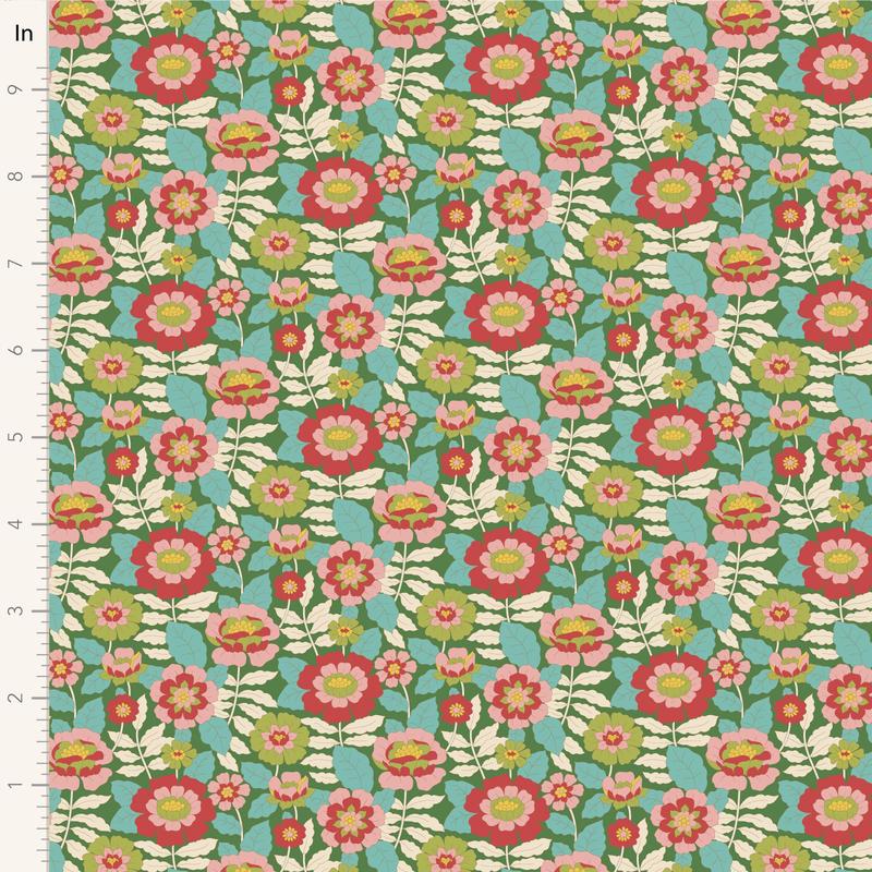 Tilda Wallflower ~ Beverly ~ 100609 Green