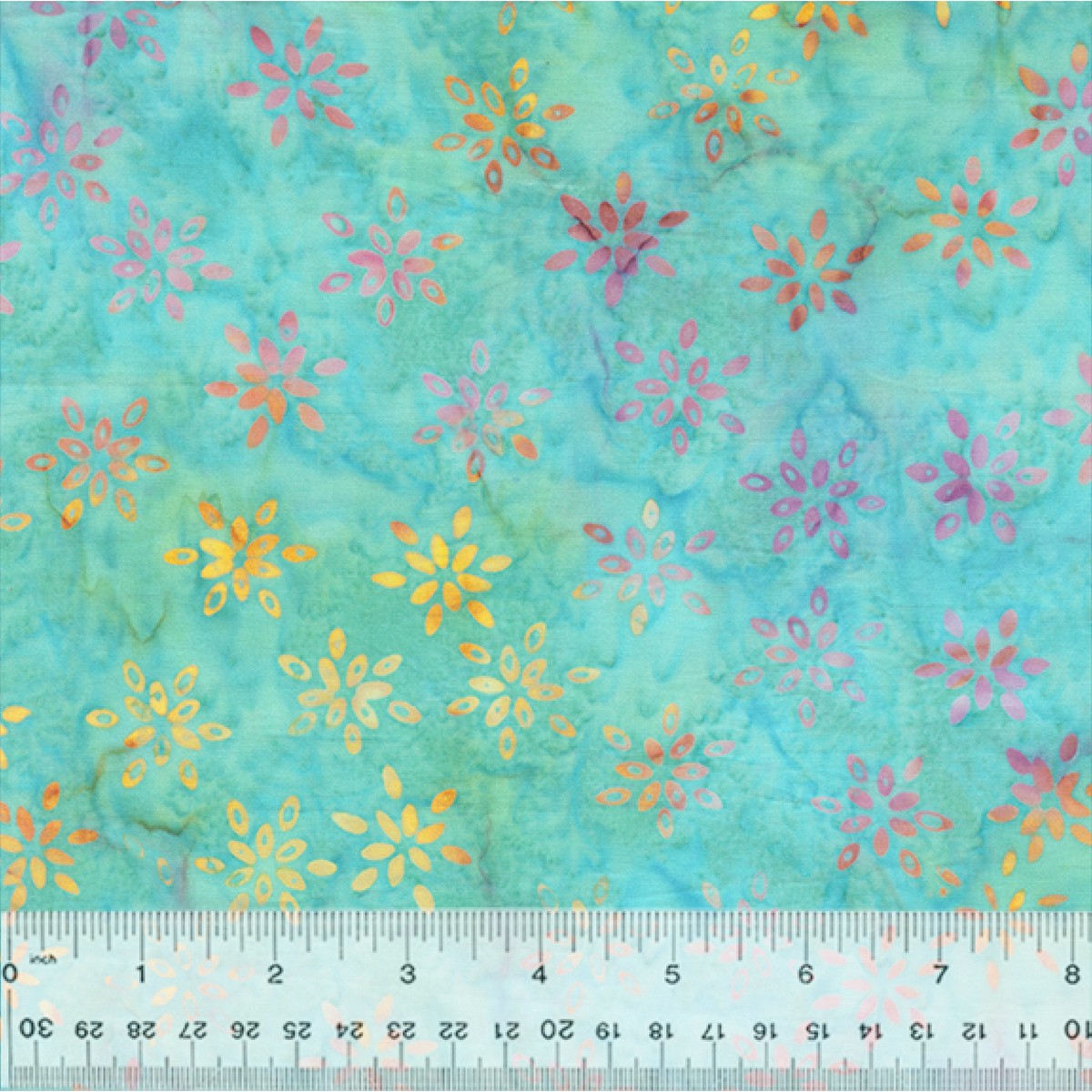 Anthology Be Colourful ~ Candy Blossom ~ Sparking Flowers ~ 3519Q-X Aqua