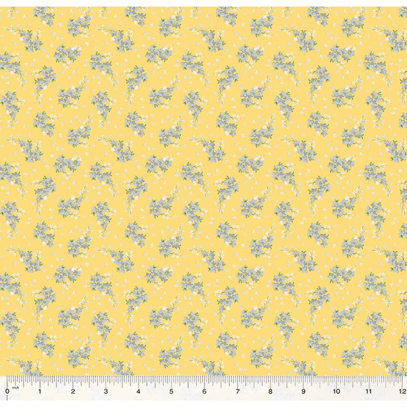 Laurel ~ Fresh Sprigs ~ Yellow 53835-8