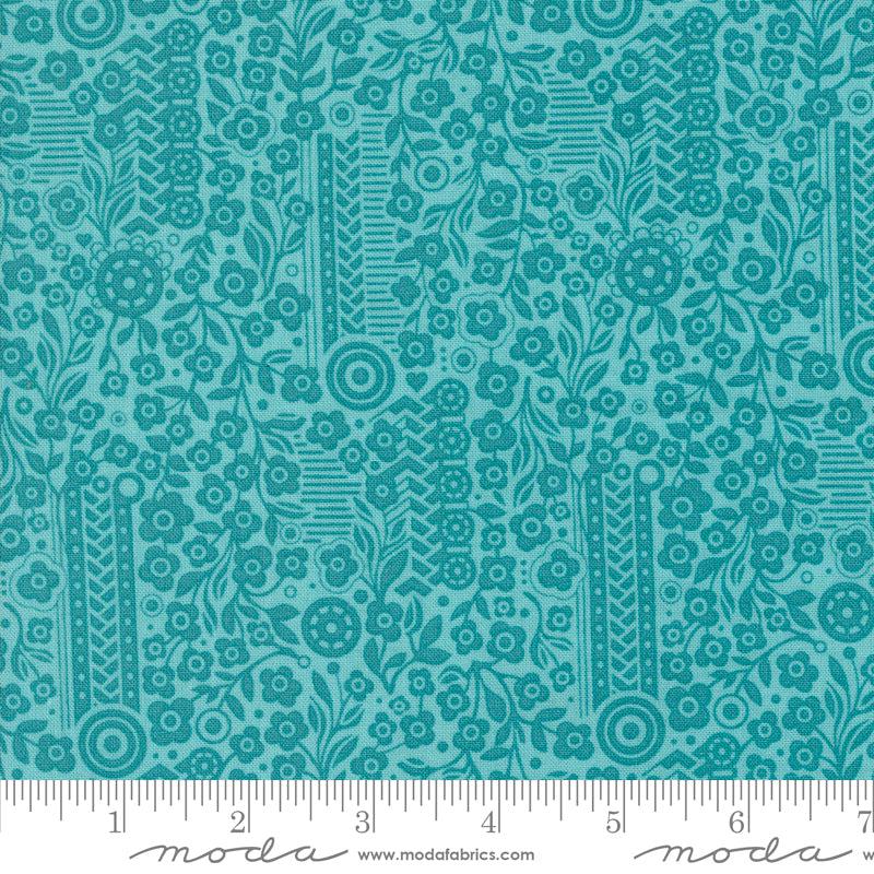 Sunday Brunch ~ Souffle Small Floral ~ 30755 19 Mint Tea