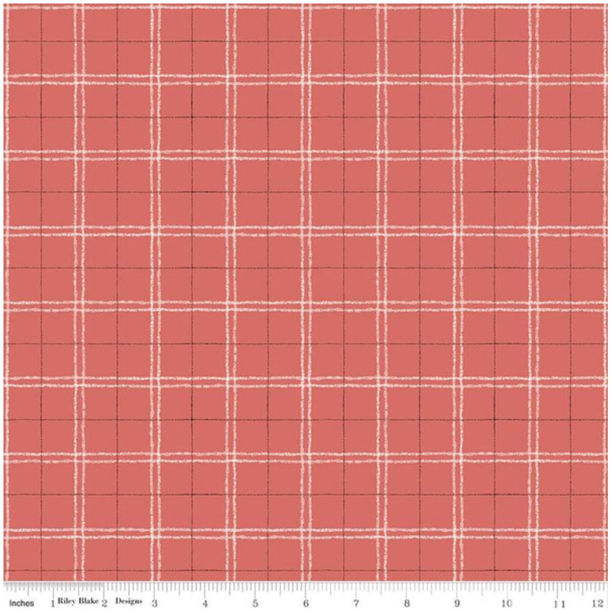 Countryside ~ Plaid C14535 Red ~ One Yard