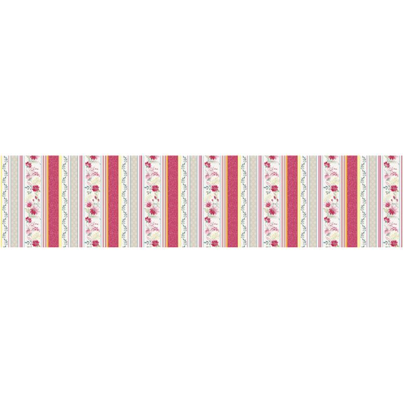 French Meadow ~ French Meadow Stripe ~ 16461-21 Rose