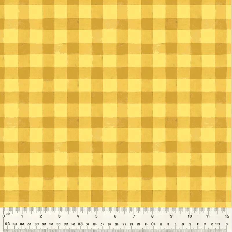 Highland Hooves ~ Picnic Plaid 54463-6 Sunshine