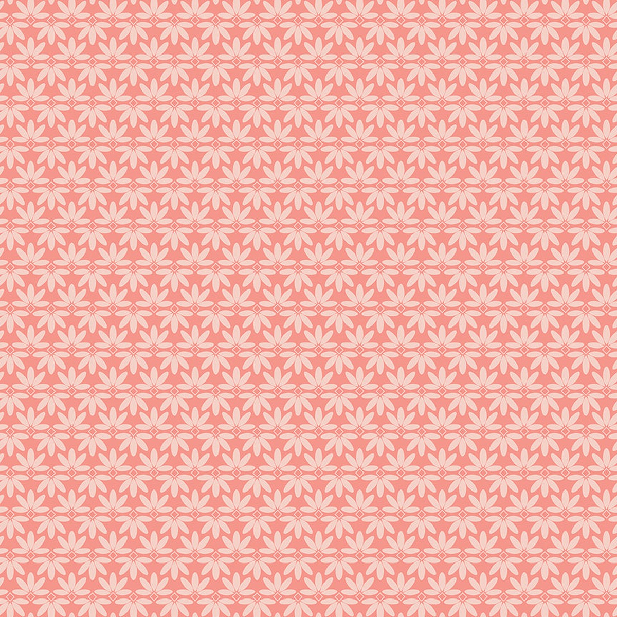 Melody ~ Deco Leaves ~ C15145-SALMON