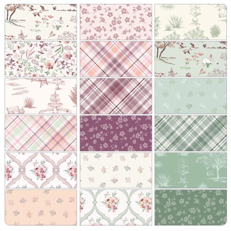 Sweet Meadow ~ 5" x 5" squares SWMD5PK