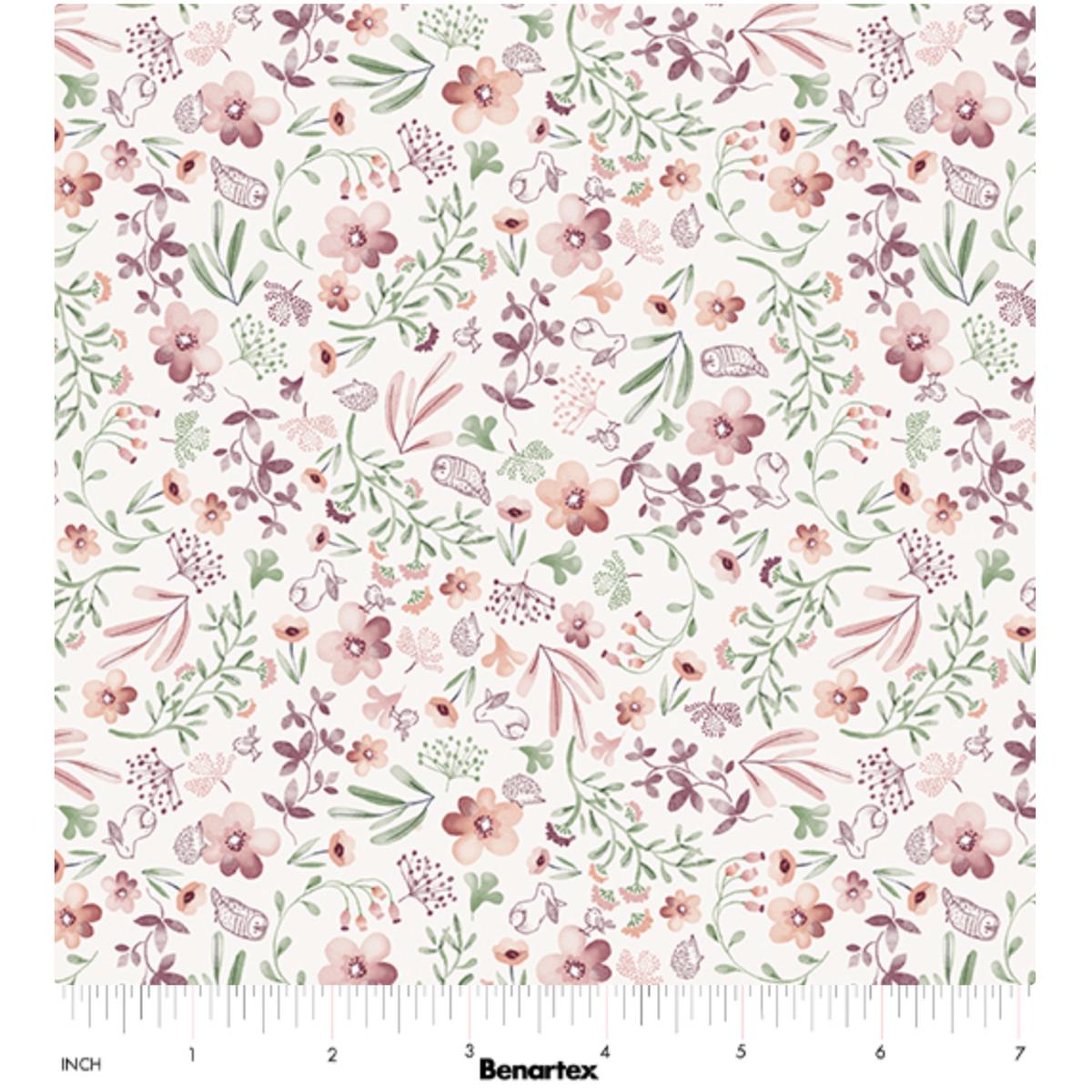 Sweet Meadow ~ Wildflower Meadow ~ 15046 07 Cream