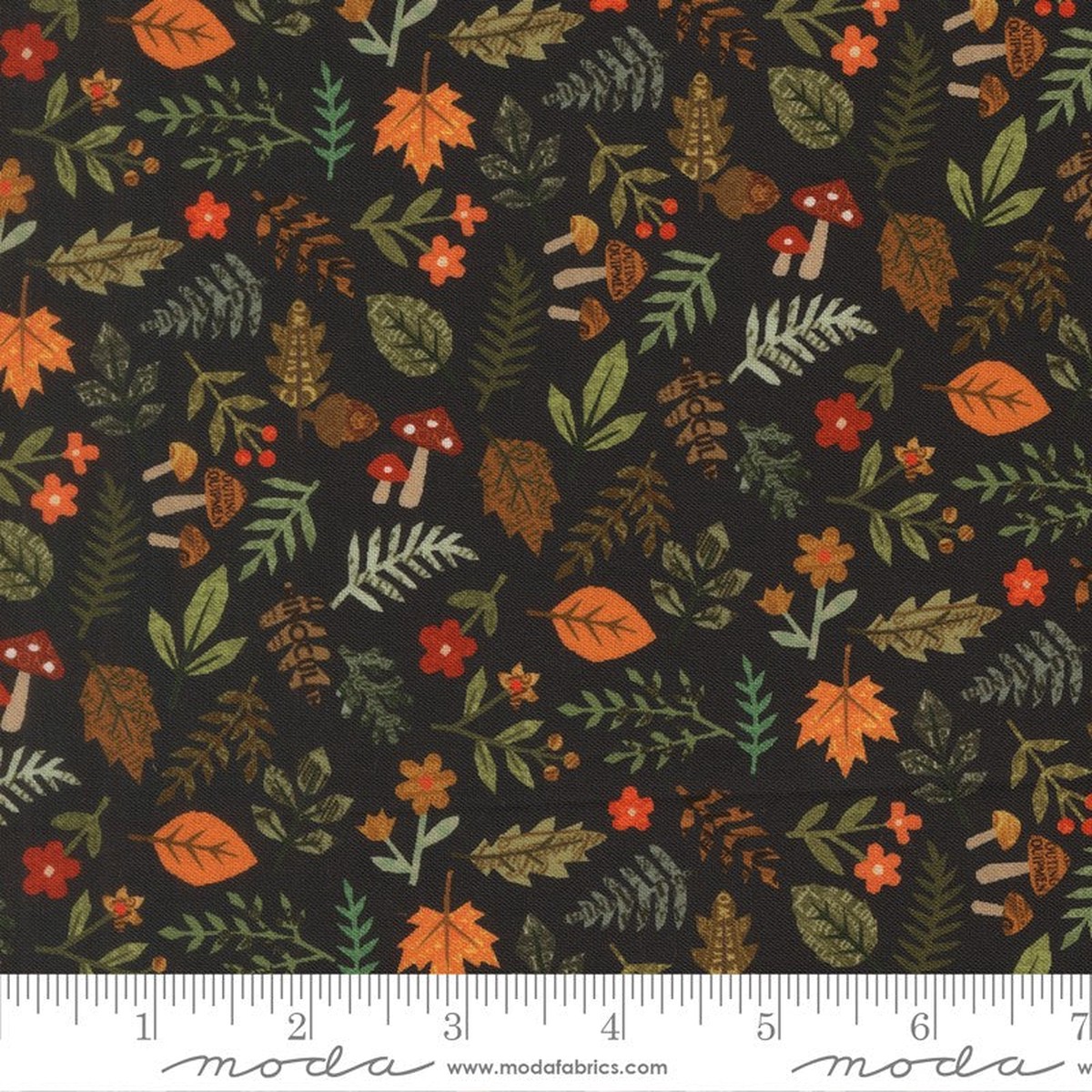 Paper Trails - Foliage in Navy - Cathe Holden - Moda (Pre-order: Dec 2026)