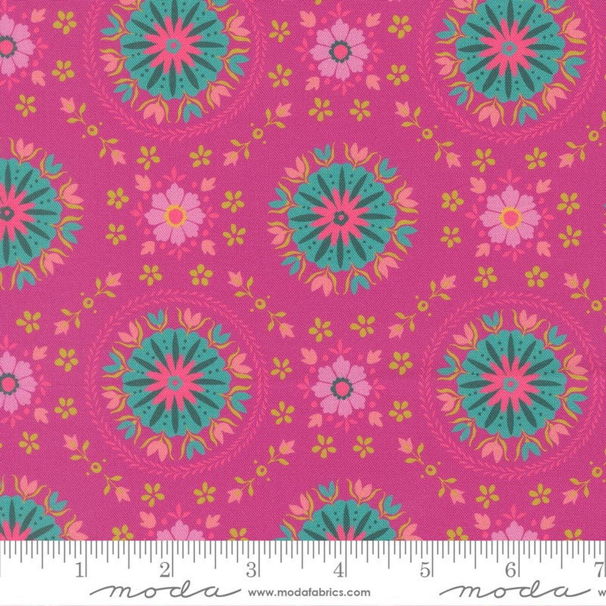 Parlor - Mandala in Passion Fruit - Crystal Manning - Moda