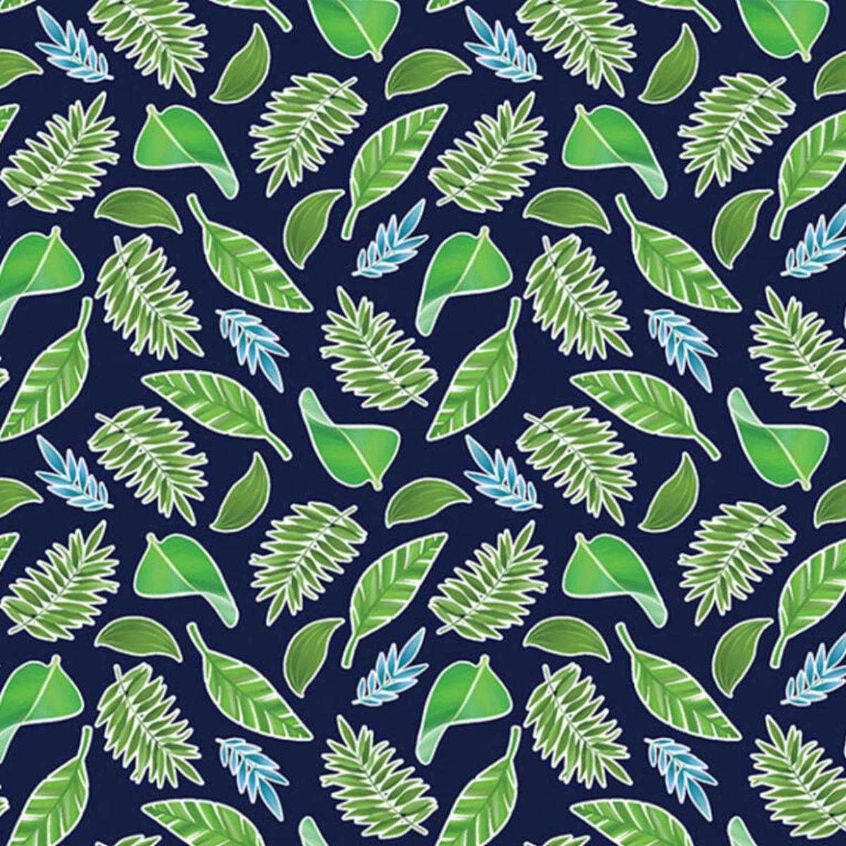 Rainforest Glow - Navy - 14894G-58