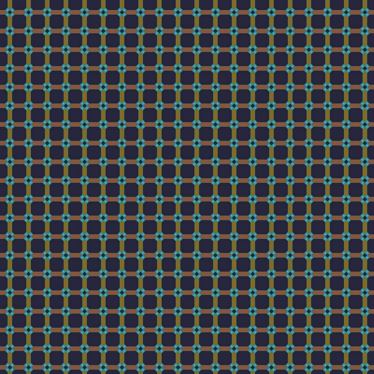 Camouflage - X in Navy - Kathy Doughty - FIGO (Northcott)