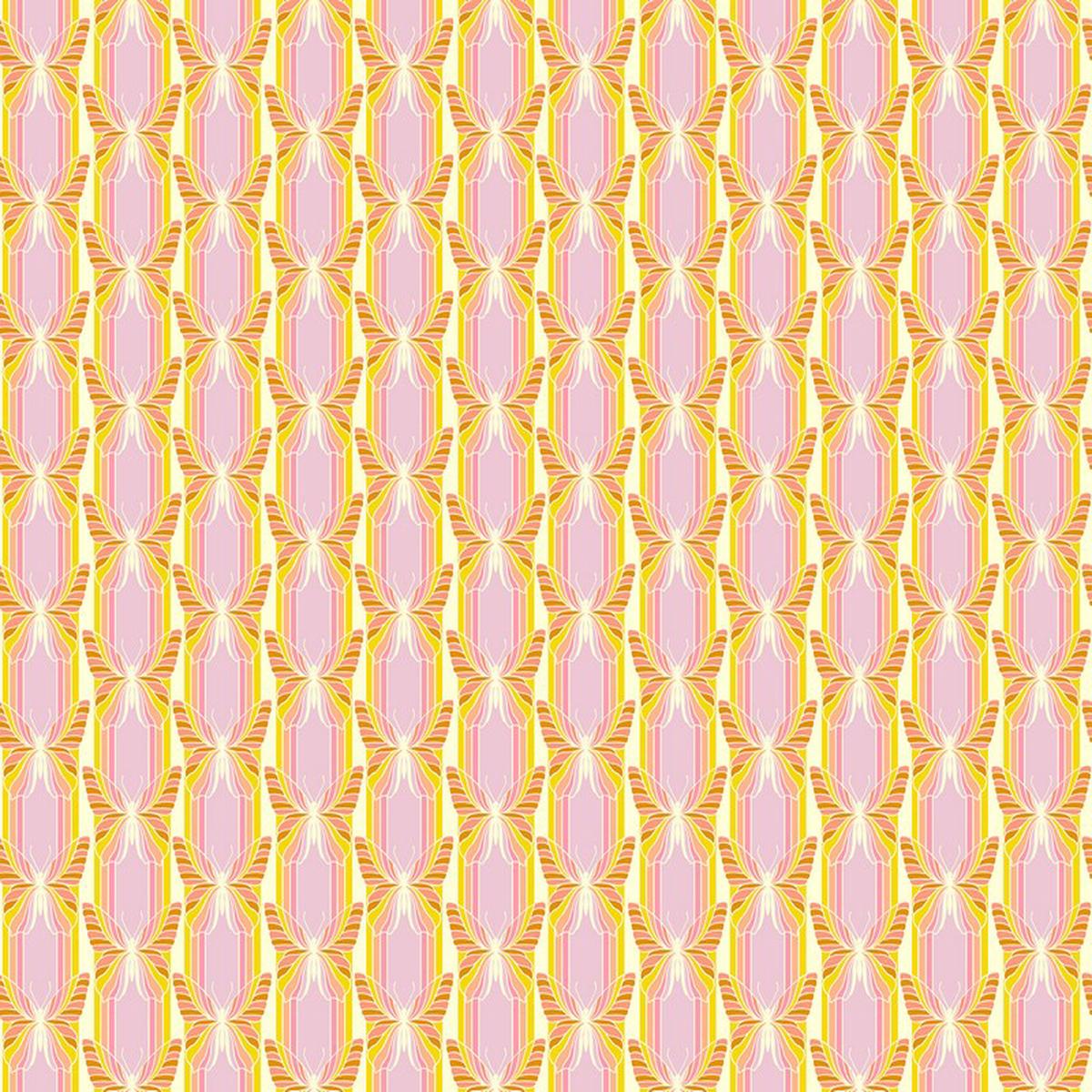 Mosaic Menagerie - Hidden in Sunset - Anna Maria Textiles (Northcott) (Pre-order: Dec 2026)