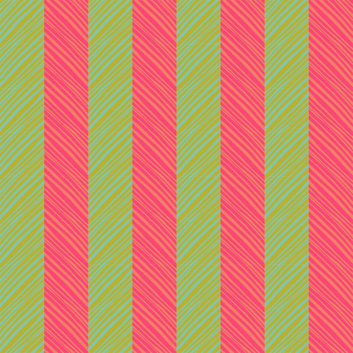 Perennial Borders - Tipsy in Guava - Anna Maria Textiles (Northcott)