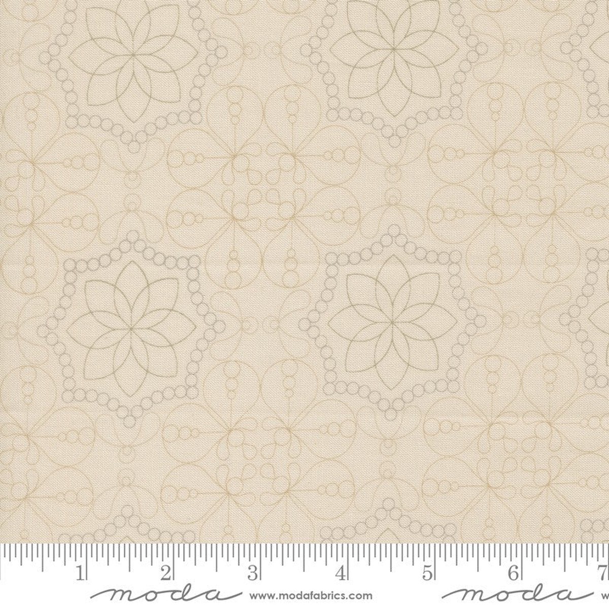 Tranquility - Star Blossom in Pearl - Sariditty - Moda (Pre-order: Dec 2026)