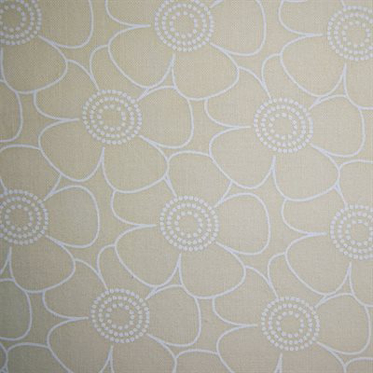 Harmony Prints - White on Cream - 1250-139 in Floral (FINAL STOCK)