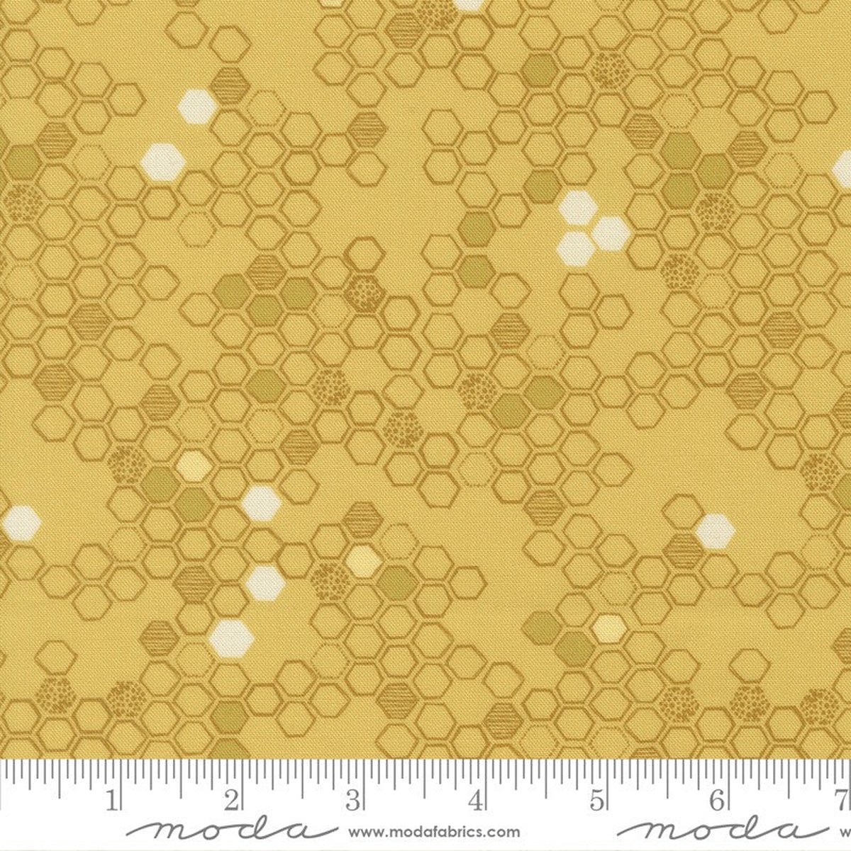 Pollinators - Honeycomb in Honey - Robin Pickens - Moda (Pre-order: Jan 2027)
