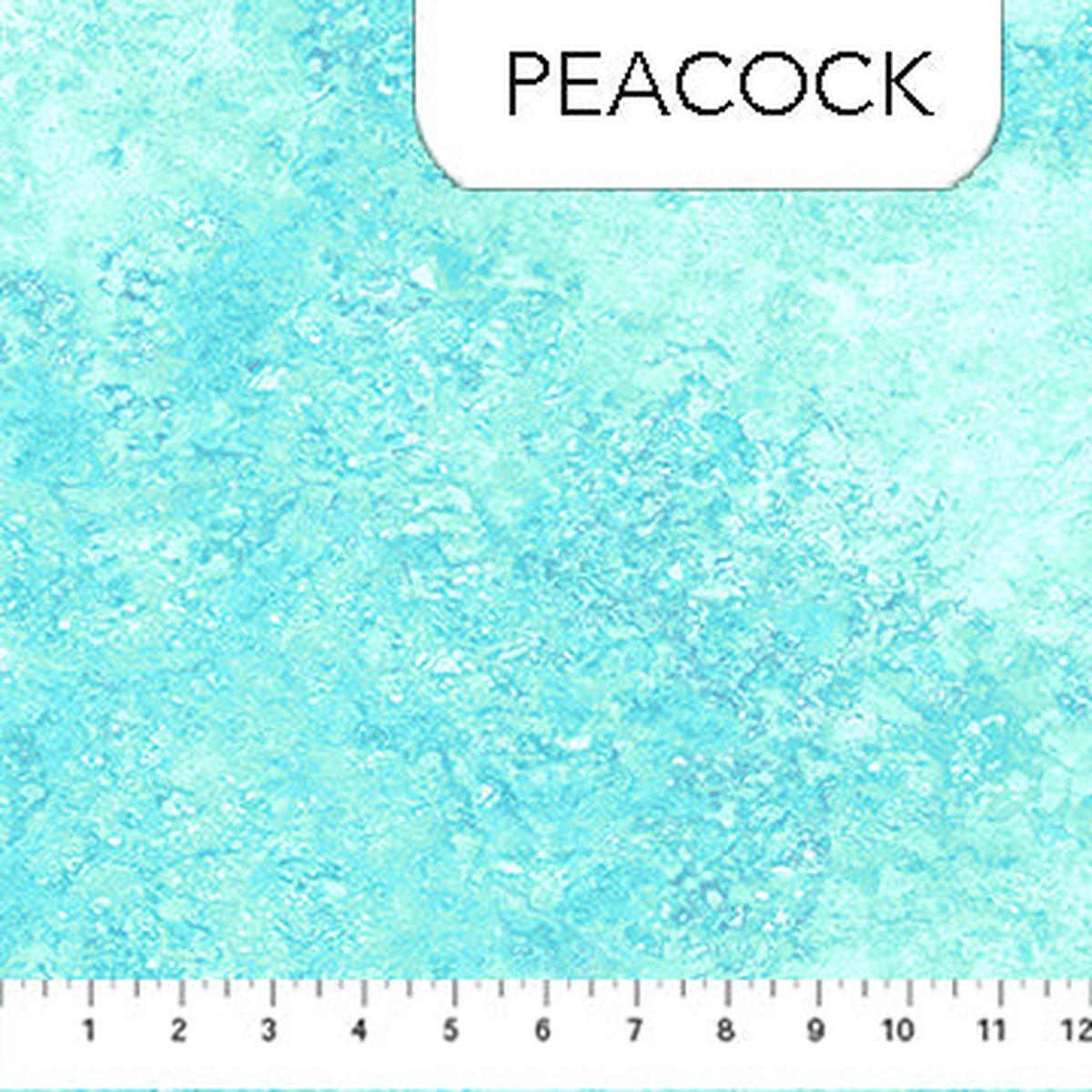 Stonehenge Gradiations - Sandstone Peacock (26758-66) - Northcott - Full Bolt (10m)