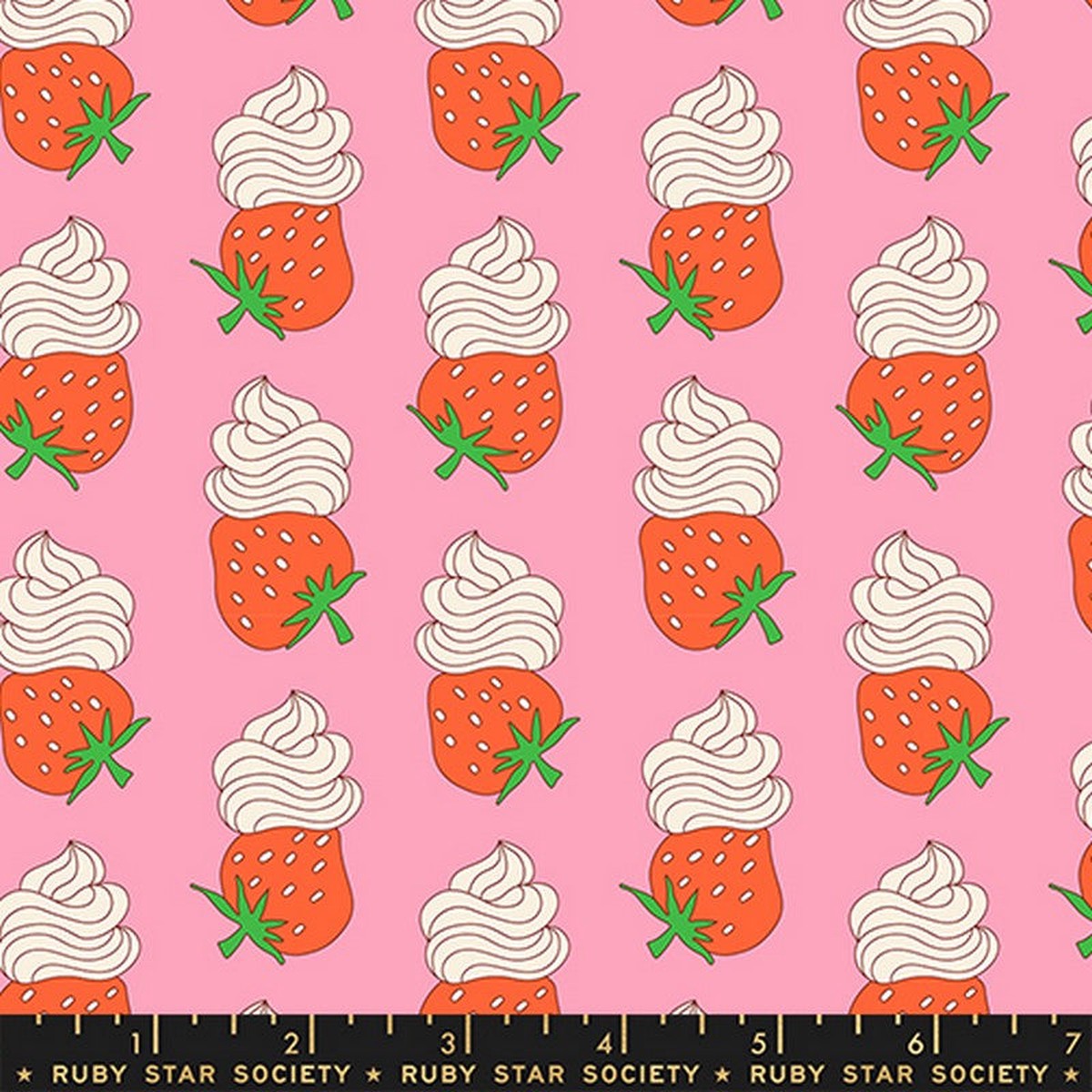 Sugar Cone 2 - Strawberry Whip in Posy - Kimberly Kight - Ruby Star Society (Pre-order: Jan 2027)