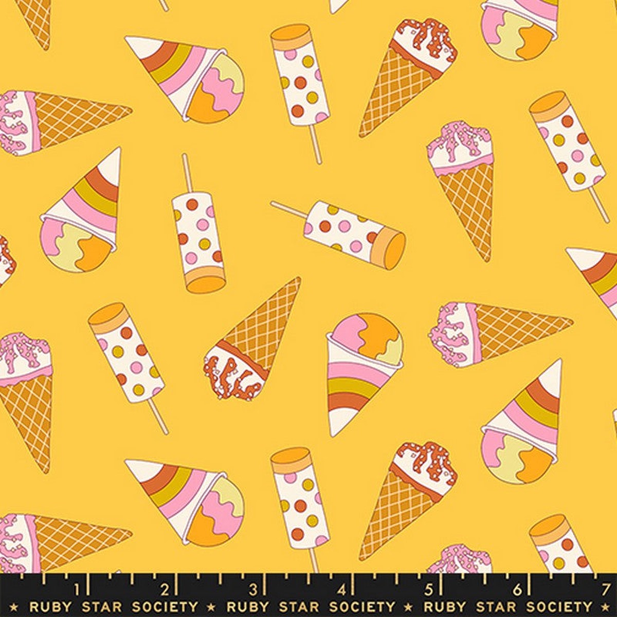 Sugar Cone 2 - Treat Toss in Sunshine - Kimberly Kight - Ruby Star Society (Pre-order: Jan 2027)