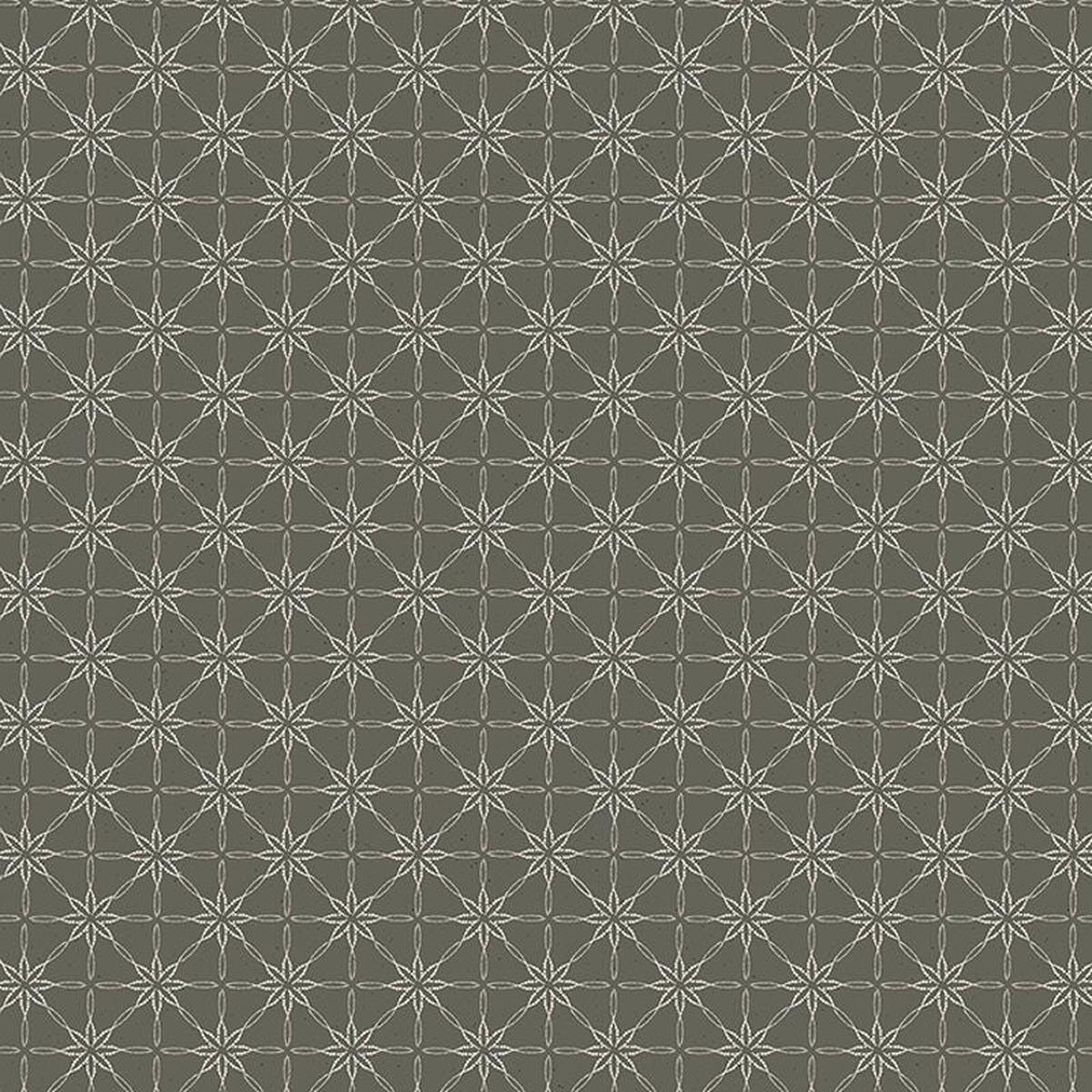 Modern Vintage Treasured - Daisy Doily in Mocha - Benartex