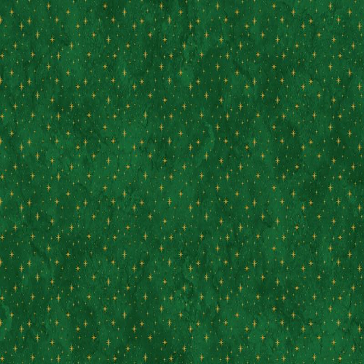 Oh Christmas Tree - Stars in Green METALLIC - Deborah Edwards - Northcott (Pre-order: Sept 2026)
