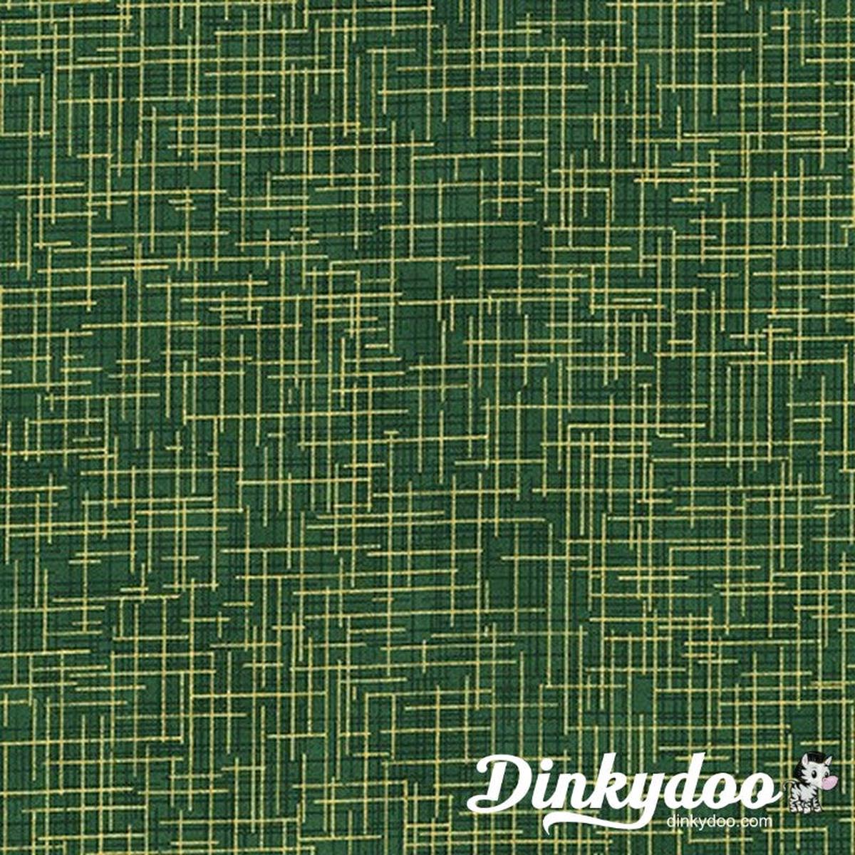 Quilters Linen - Hunter (Metallic) SRKM-14476-29 - Robert Kaufman