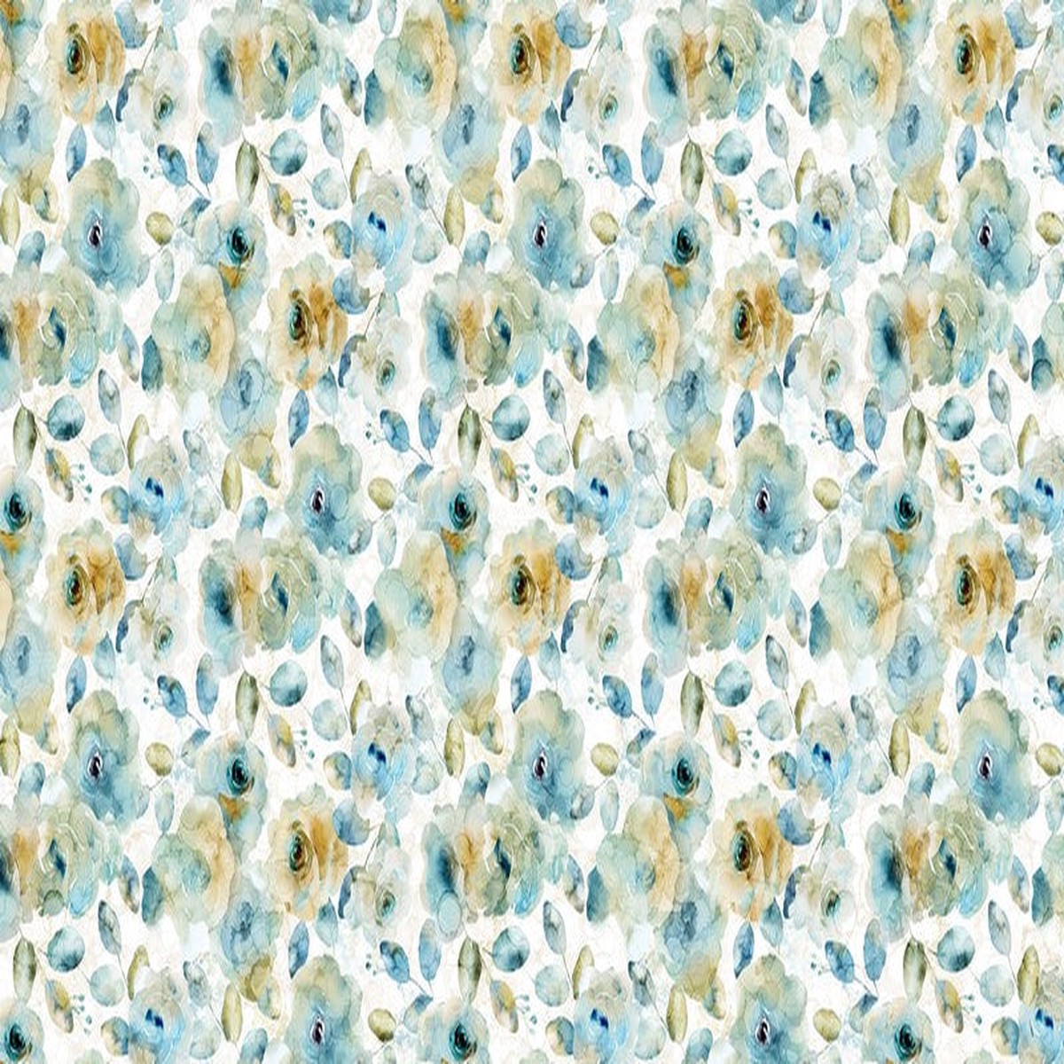 Bloomsbury - Fancy Floral in Cream - Deborah Edwards & Melanie Samra - Northcott (Pre-order: Feb 2027)