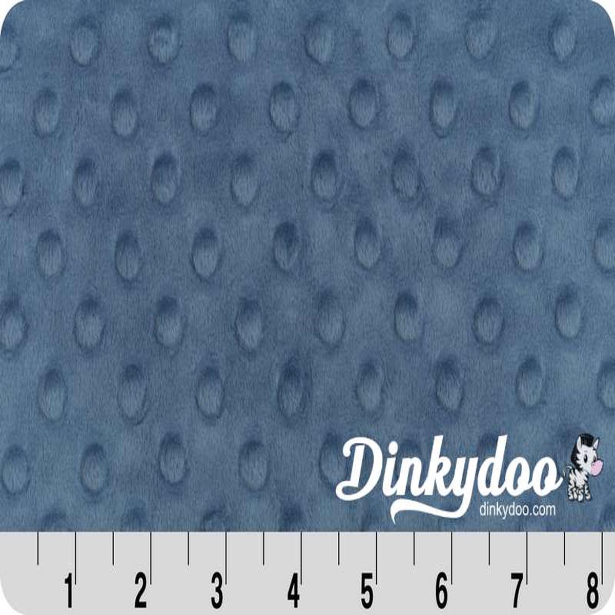Cuddle Dimple (Minky) Wideback (60") - Denim - Full Bolt (10m)