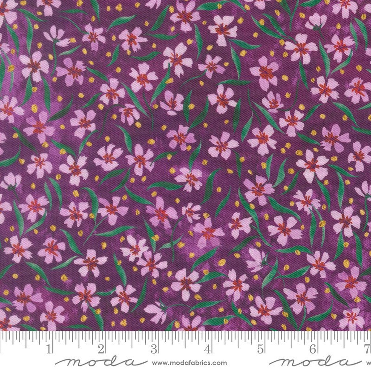 Fleur The Love - Smitten in Plum - Create Joy Project - Moda (Pre-order: Oct 2026)