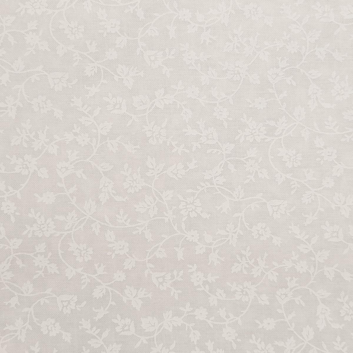 Harmony Prints - White on White - 1250-8 in Floral