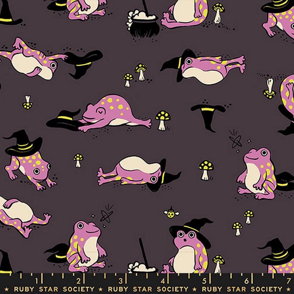 Freaky Familiars - Frogmiliars in Eggplant - Ruby Star Collaborative