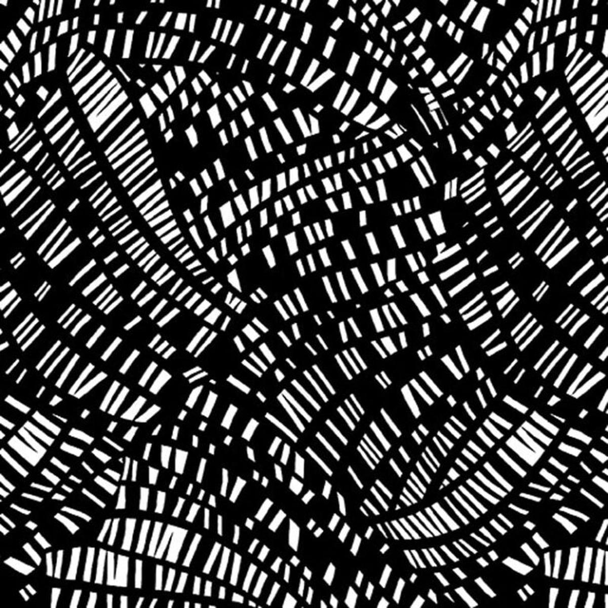 Go With the Flow - Black White 16746-91- Ann Lauer - Benartex