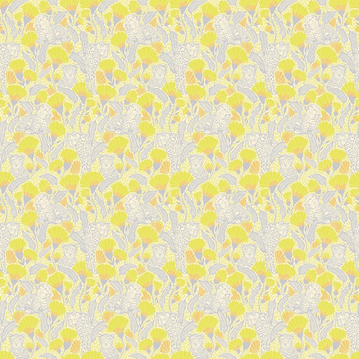 Mosaic Menagerie - Cheetah Cloth in Meringue - Anna Maria Textiles (Northcott) (Pre-order: Dec 2026)