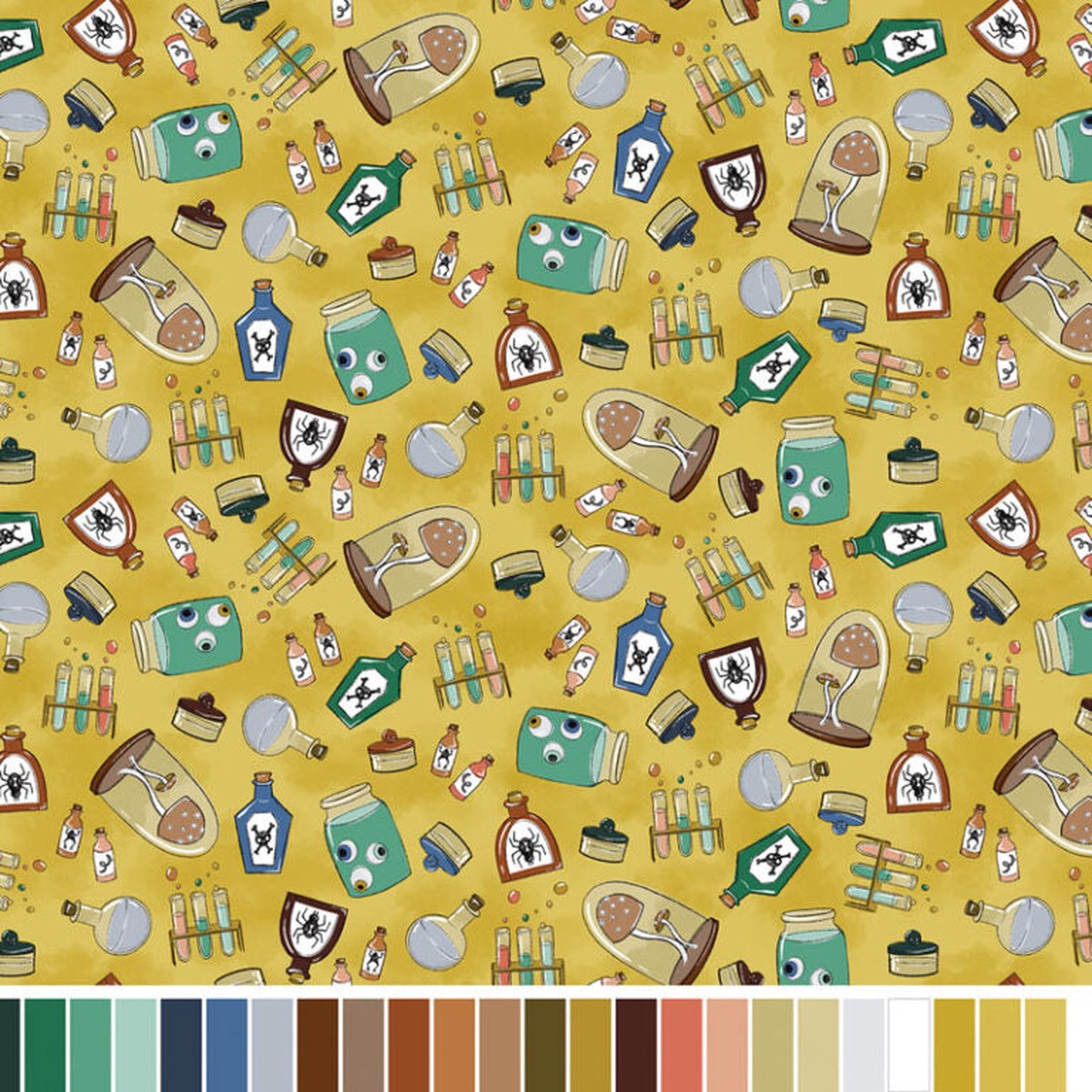 Spellbound - Mustard 17130-33 - Benartex