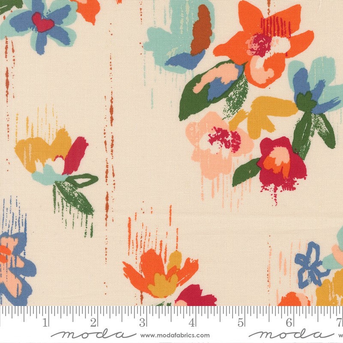 Boho Haven - Brush Stroke in Eggshell - Fancy That Design House - Moda