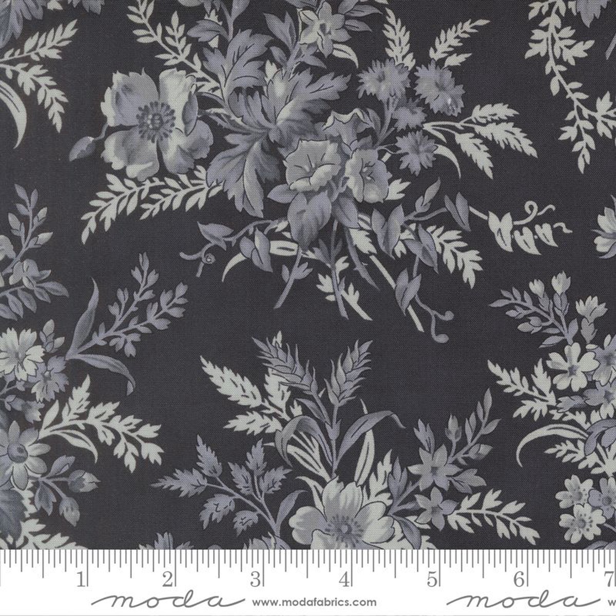 Breathtaking Blues - Bouquets in Midnight - 3 Sisters - Moda (Pre-order: Sept 2026)