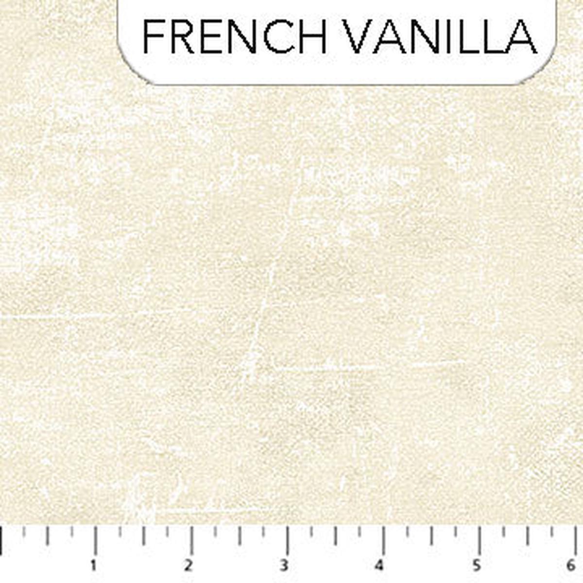 Canvas Flannel - French Vanilla - Northcott - Full Bolt