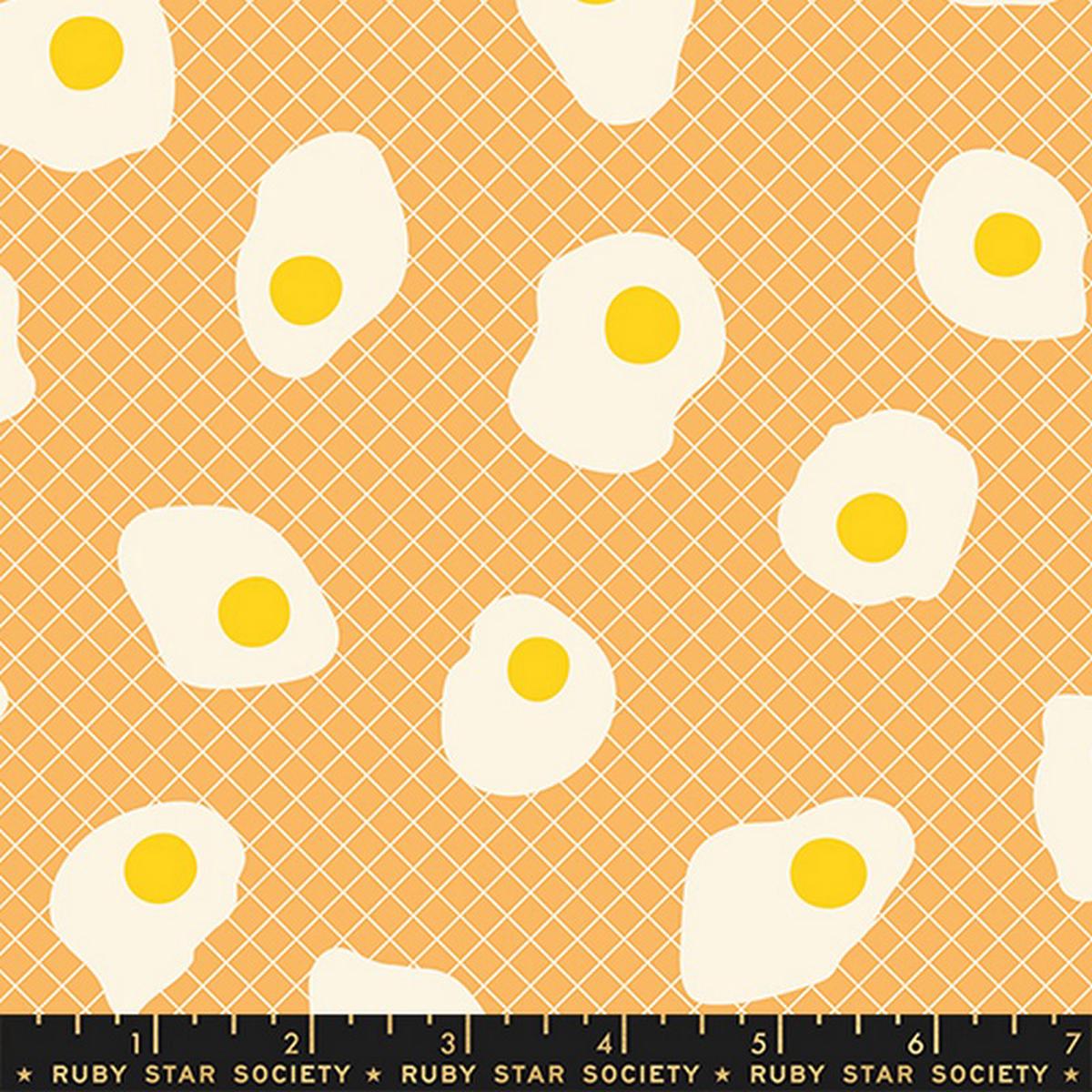 Egg and Friends - Fried Eggs in Cantaloupe - Kimberly Kight - Ruby Star Society