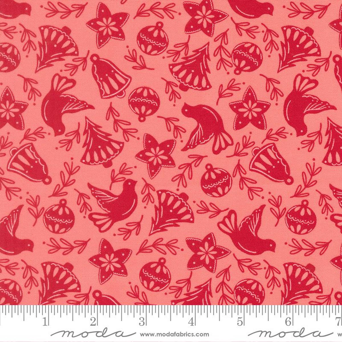 Merrily On High - Cookie Cutter in Blush - Sweetfire Road - Moda (Pre-order: Aug 2026)